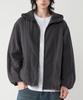 Untapped Studio 2Way Nylon Hooded Windbreaker Jacket 3 Colors