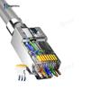Hendesheng Cat 6A Shielded RJ45 Pass-Through Connectors