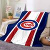Chicago Cubs Druck Flanelldecke Hohe Qualität Warm Bequem Decke für Alle Jahreszeiten Perfekt für Geschenke Heimdekoration