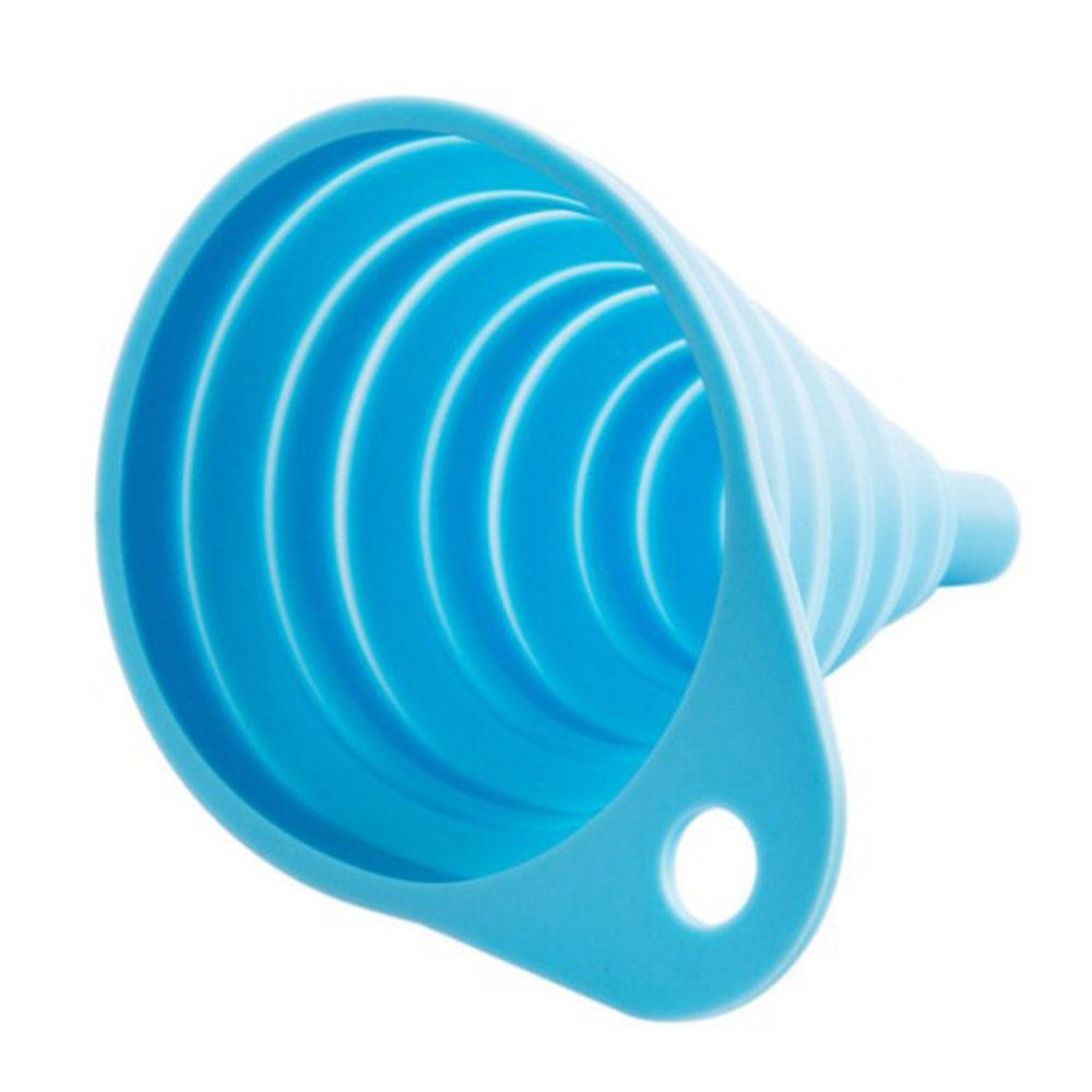 Dispense Stretch Creative Necessities Kitchen Liquid Silicone Folding Funnel Collapsible Oil Leak