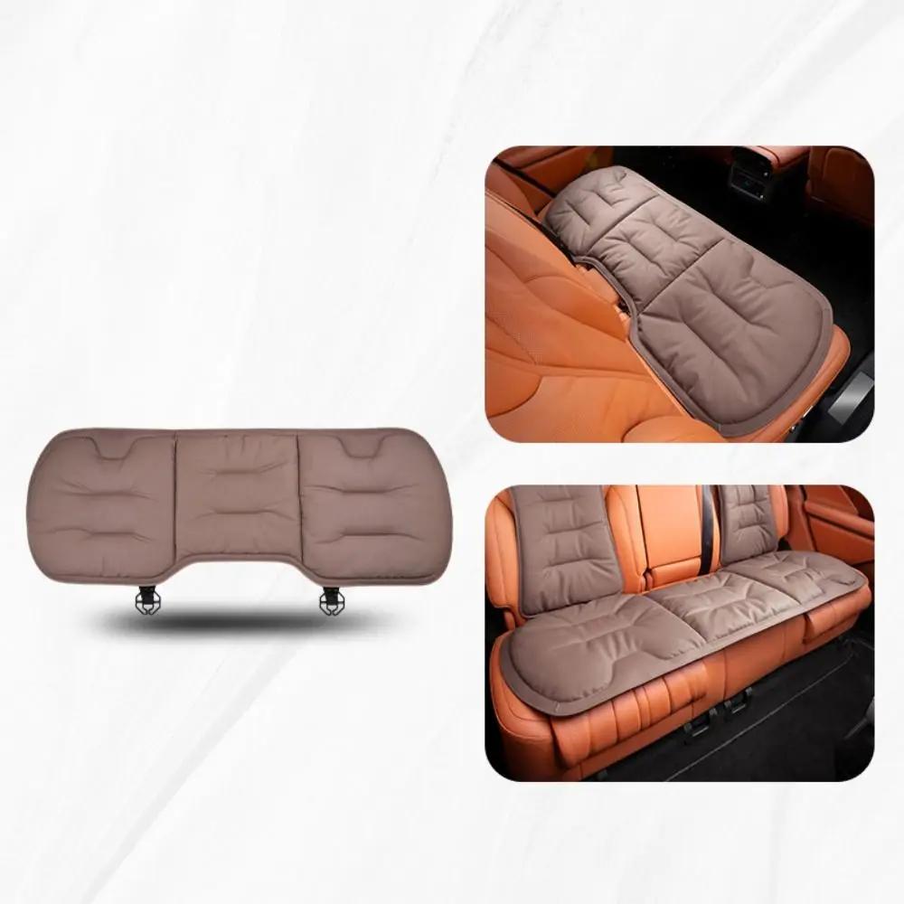 Non-slip Car Leather Cushion Universal Soft Ventilated Four-season Cushion Cotton Good Breathability Auto Seat Cushion