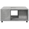  Coffee Table, Concrete Grey, 80x80x40 Cm
