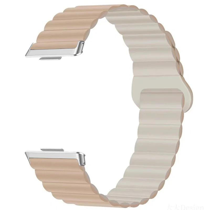 Silicone Sport Watchband For Huawei Watch Fit 4 Fit 4Pro Fit 3 Magnetic Loop Bracelet For Huawei Watch Fit3 Smartwatch Wristband