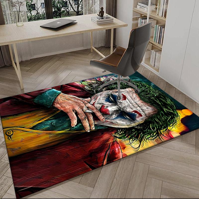 Jo-ker's Dark Saga Carpet, Kitchen Rugs, Yoga Mat, Non-Slip Mats, Rug for Bathroom, Living Room Bedroom, Camping Rugs Christmas Gift