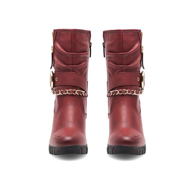 Mustang Ankle Boots 1363-505 Red