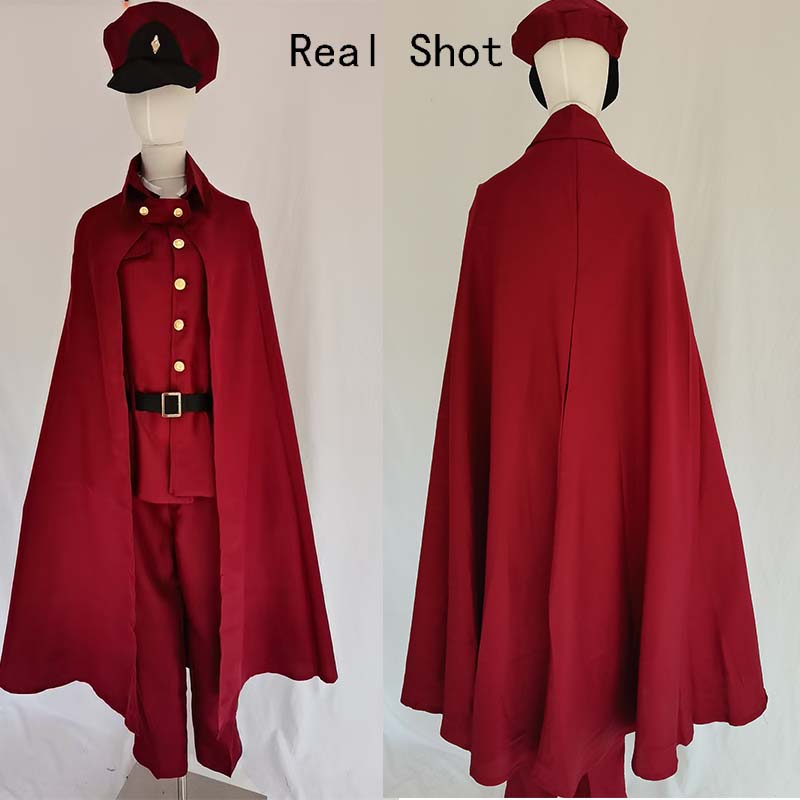 Anime The Hound Team Cosplay Costume Men Okura Teruko Tetchou Suehiro Uniform For Halloween Party Male Bsd Outfit