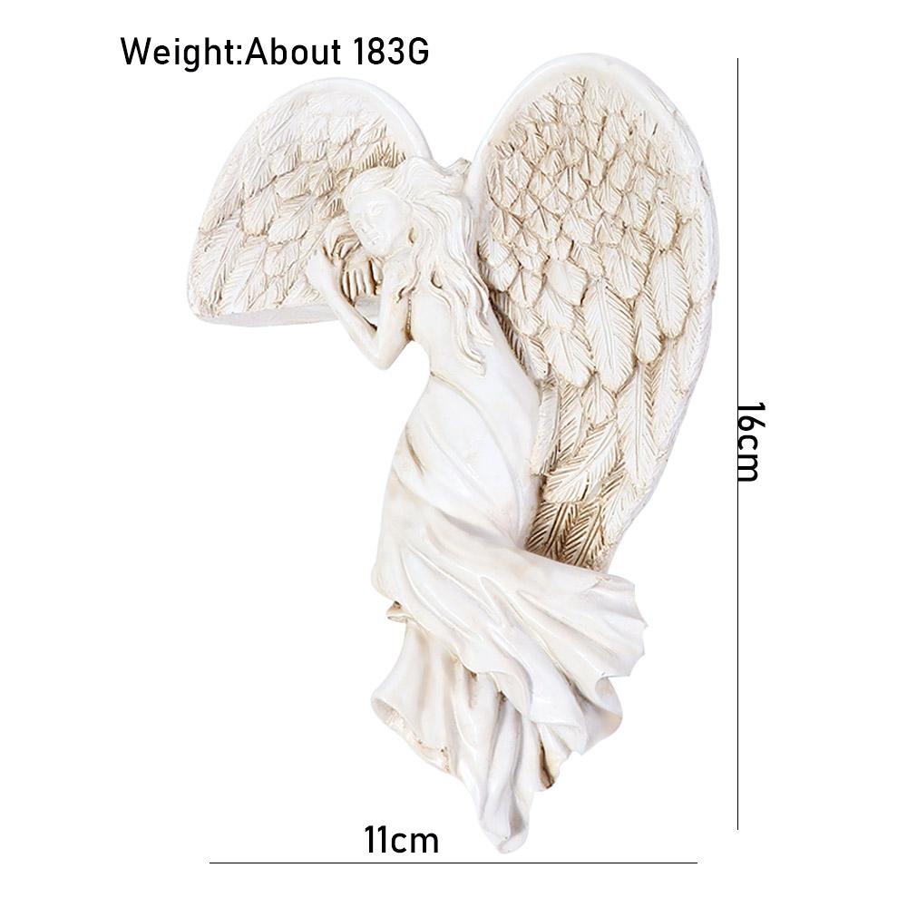 Beautiful Gift Goddesses Sculpture Door Frame Decoration Angel Wing Sculpture Angel Wing Pendant