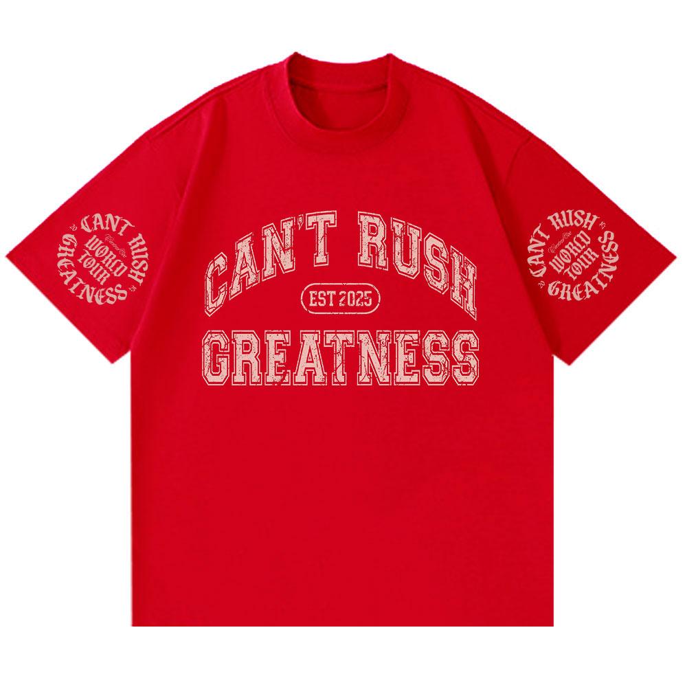 

Central Cee CAN T RUSH GREATNESS World Tour 2025 T-shirt Summer Cotton Short Sleeve T Shirts Men Women Fashion Hip Hop T-shirts 2XL