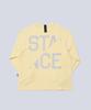 Seutenseuseoul Season Logo Long Sleeve (Pale Yellow)