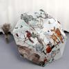 1PC Forest Animals Umbrella-8-Rib Reinforced Portable Folding Travel Suitable for All Seasons Outdoor Daily -Z0466