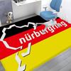 Ft Nurburgring Room Mats Washable Non-Slip Living Room Sofa Chairs Area Mat Kitchen Alfombra
