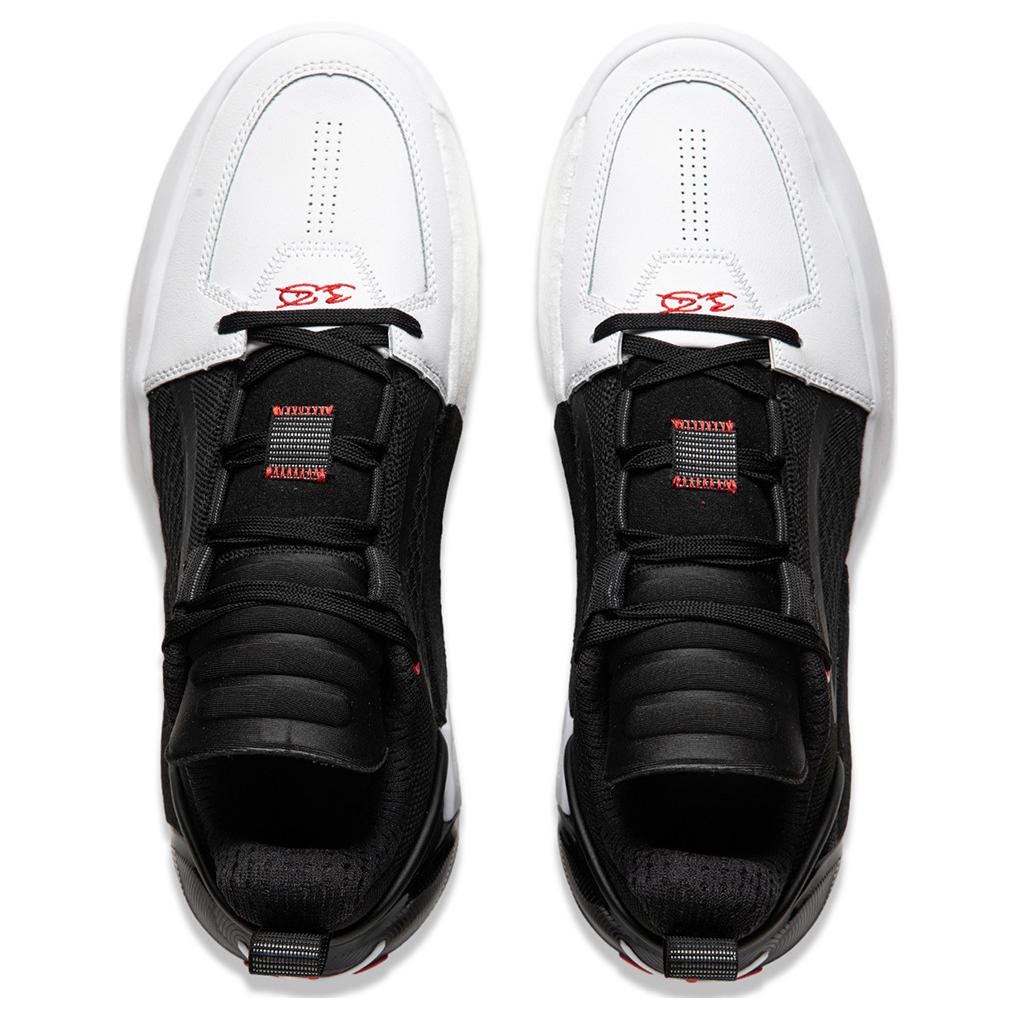 Li-Ning Way of Wade All City 12 Encore Kunngjøring Herresneakers Hvit Svart Rød ABAU029-2