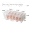 1PC Clear Plastic Compartmentalized Organizer Box Holds 550+ Game Cards Storage Box With Adjustable Divider For Cards