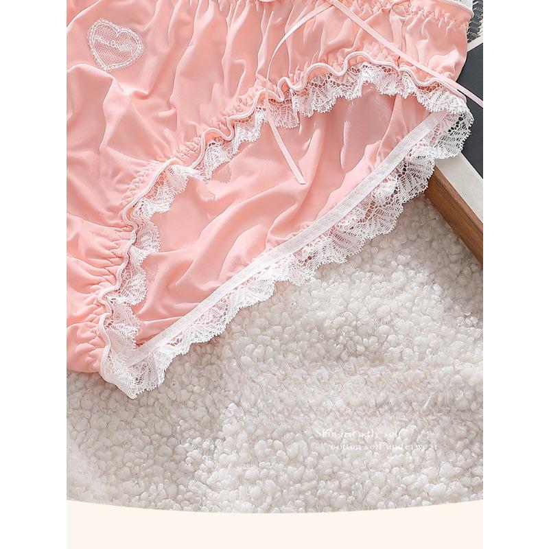 Taschen Hüfte Große Größe Slips Spitze Mittlere Taille Damen-Slips