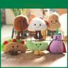 Soft And Cuddly Adorable Sandwich Plush Keychain Doll In Various Colors