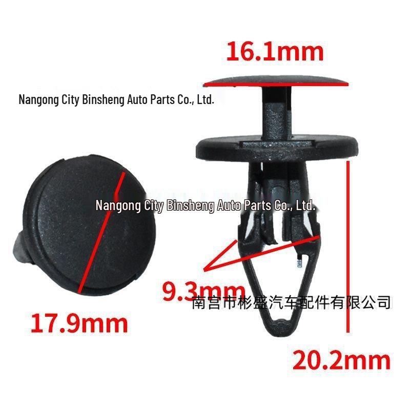 

11589290: Compatible with Chevrolet, Buick, GMC Bumper Wheel Mudguard Push-Type Fastener Clip. 11561368 11589290 6508712AA 11519444