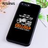 Krajews Violinist Musical Instrument Violin Phone Case For IPhone 18 17 Air 16 15 14 Plus 11 12 13 Pro Max Coque Fundas