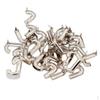 30 Rivetti Lettera P J da Stirare per Abbigliamento,