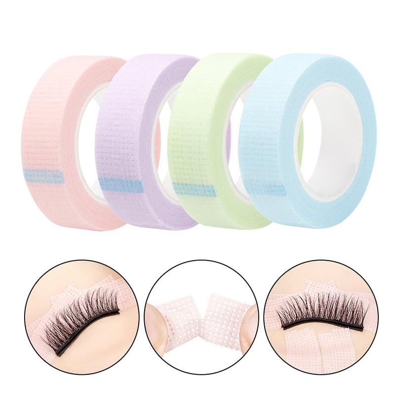 4 Pcs Eyelash Extension Lint Free Eye Pads Makeup Tape Under Eye Pads Paper Tape For Grafting False Lash Patch Make Up Tools