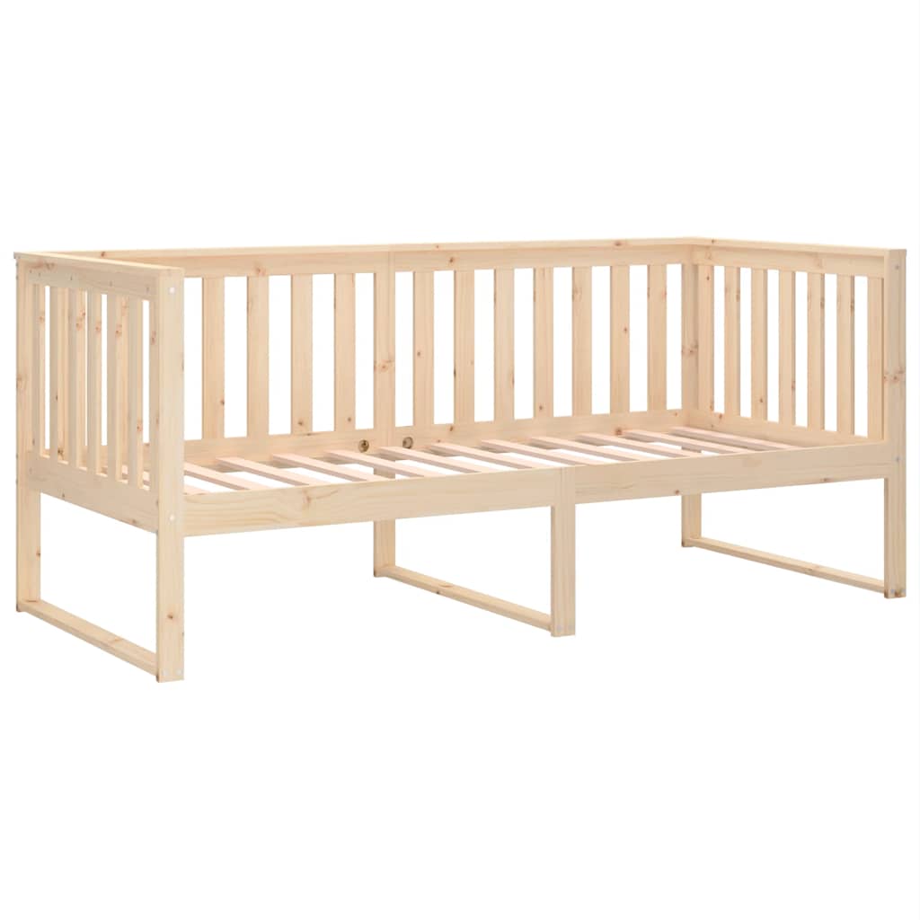 Daybed without Mattress 100x200 cm Solid Pine Wood