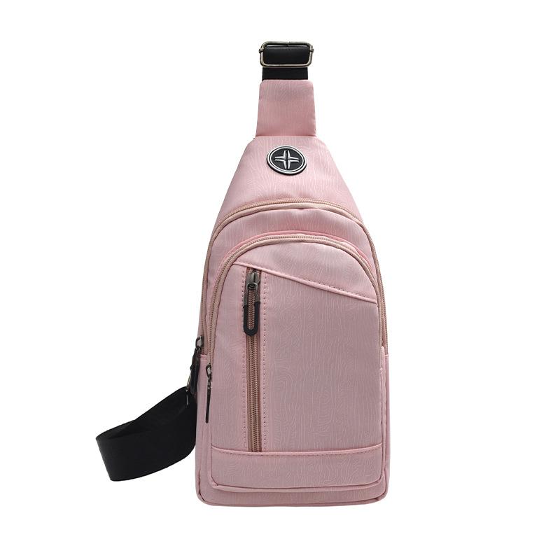 Geantă de piept unisex Geantă simplă de depozitare Rucsac mic de călătorie ușoară Geanta de cruce la modă Casual Genți de o singură mână