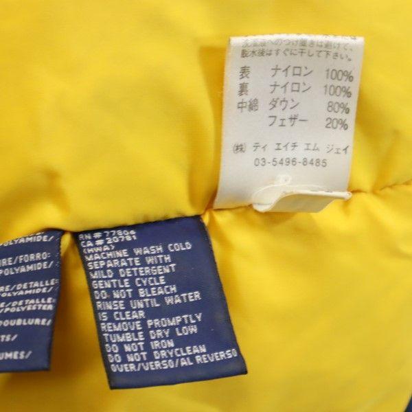 TOMMY HILFIGER 90s Old Down jacket S Navy Men's Used