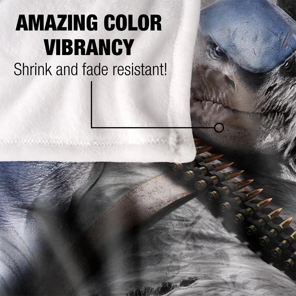 Suicide Squad King Shark Blanket