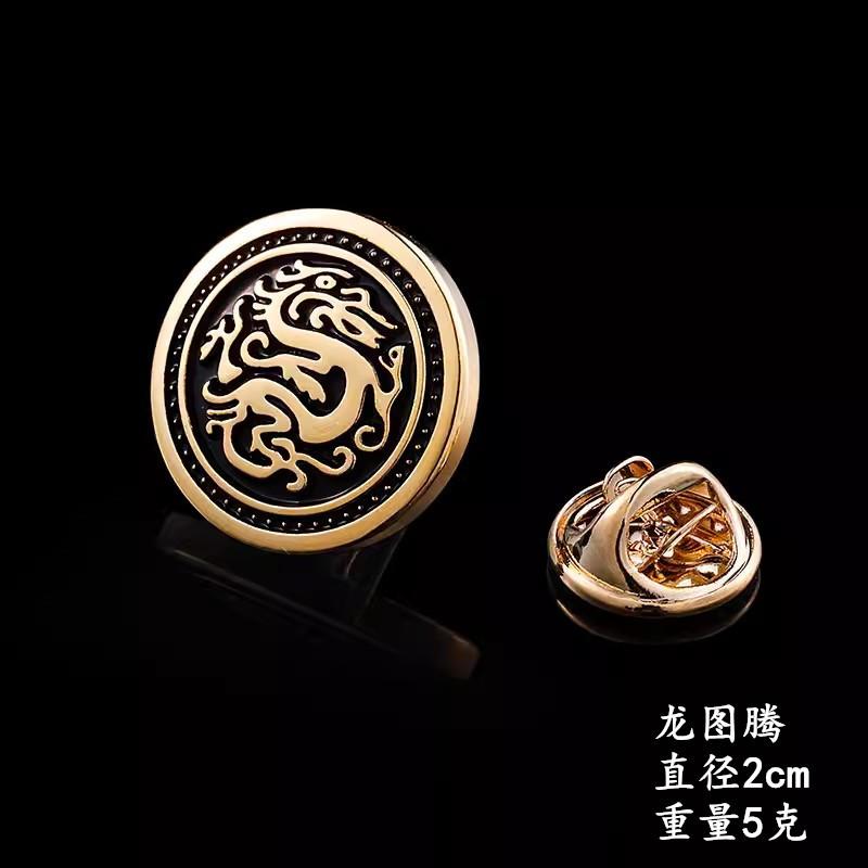 Men's Suit Brooch Groom Wedding Collar Flower Korean Version Wedding Collar Pin Suit Pin Brooch Simple Badge Accessories