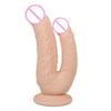 Big Double Dildos Double Penetration Vagina and Anus Soft Skin Feel Phallus Double Headed Penis Sex Toys for Women Masturbation