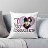 I Love My Boyfriend Jungwon Square Pillowcase Polyester Linen Velvet Pattern Zip Decorative Throw Pillow Case Home Cushion Cover