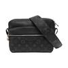 [Kasutatud] Välitingimustes Klassikaline Monogramm Nahaga Kaetud Lõuendist Messenger Bag - Hea #FZG1SC