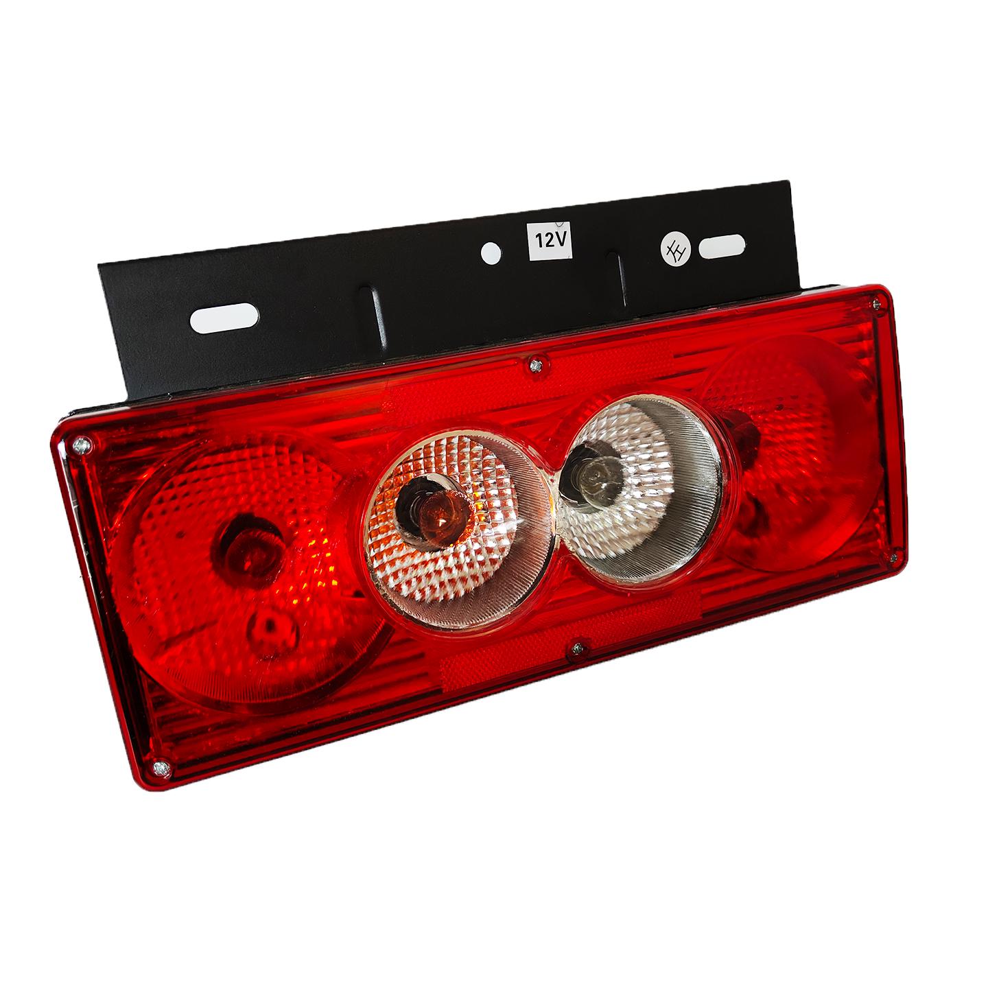 

Compatible Foton Truck Taillight Assembly for Aoling Jieyun Oumake S3, CTX, CTS - Brake, Turn, and Fog Lights Single Piece