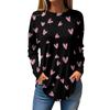 Tee Shirts For Women Fall Casual Long Sleeve Shirts Sweatshirt Top Pullover