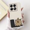 For Xiaomi 14T Pro Case Cute Dog Cartoon Cover Soft TPU Full Cameras Protection Shell For Xiaomi Mi 14T Pro Mi14T 5G Phone Cases