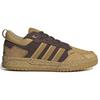 Adidas Neo 100Db Non-Slip Wear-Resistant Low-Top Skate Shoes Unisex Sneakers Brown Gray HP9944