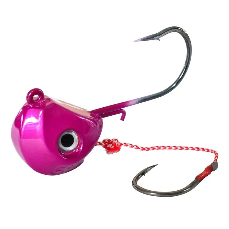 Jig Fishing Lure 40g-140g Lead Head Jigs with Sharped Hook Pesca Saltwater Fishing Equipment Accessories