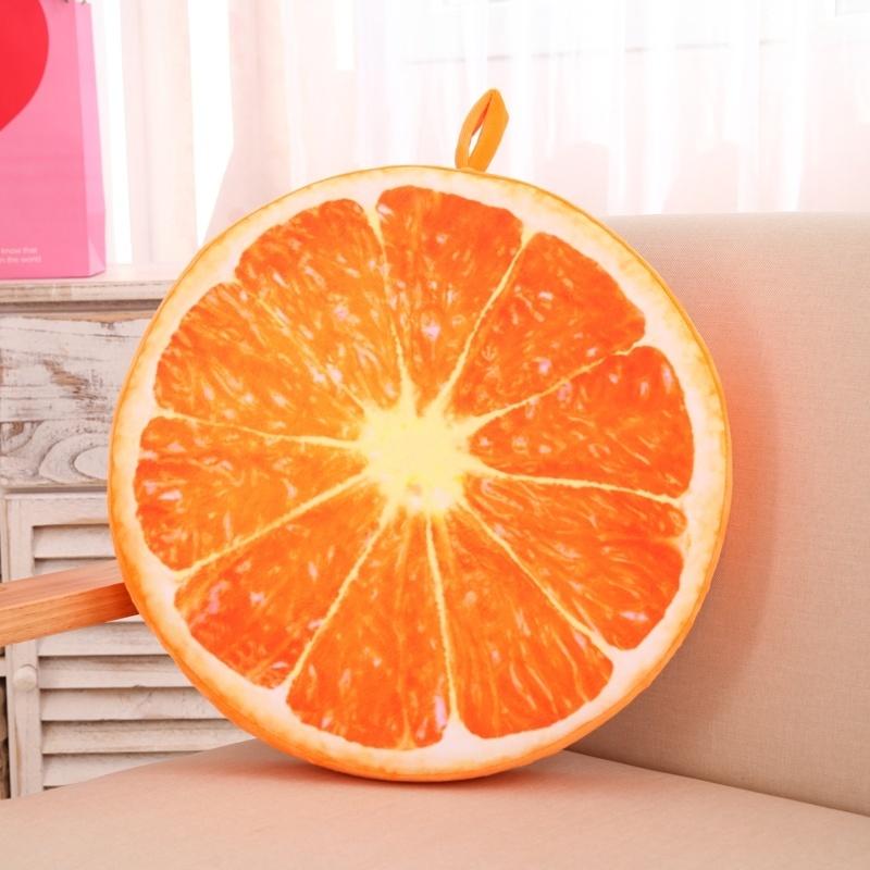 New New Individuality Creative 3d Fruit Cushion Cushion Pillow Stuffed Birthday Girl Kiwi Sofa Pillows On Children's Day