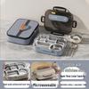 Microwaveable 316 Stainless Steel Insulated Bento Lunch Box for School Girls & Office Workers