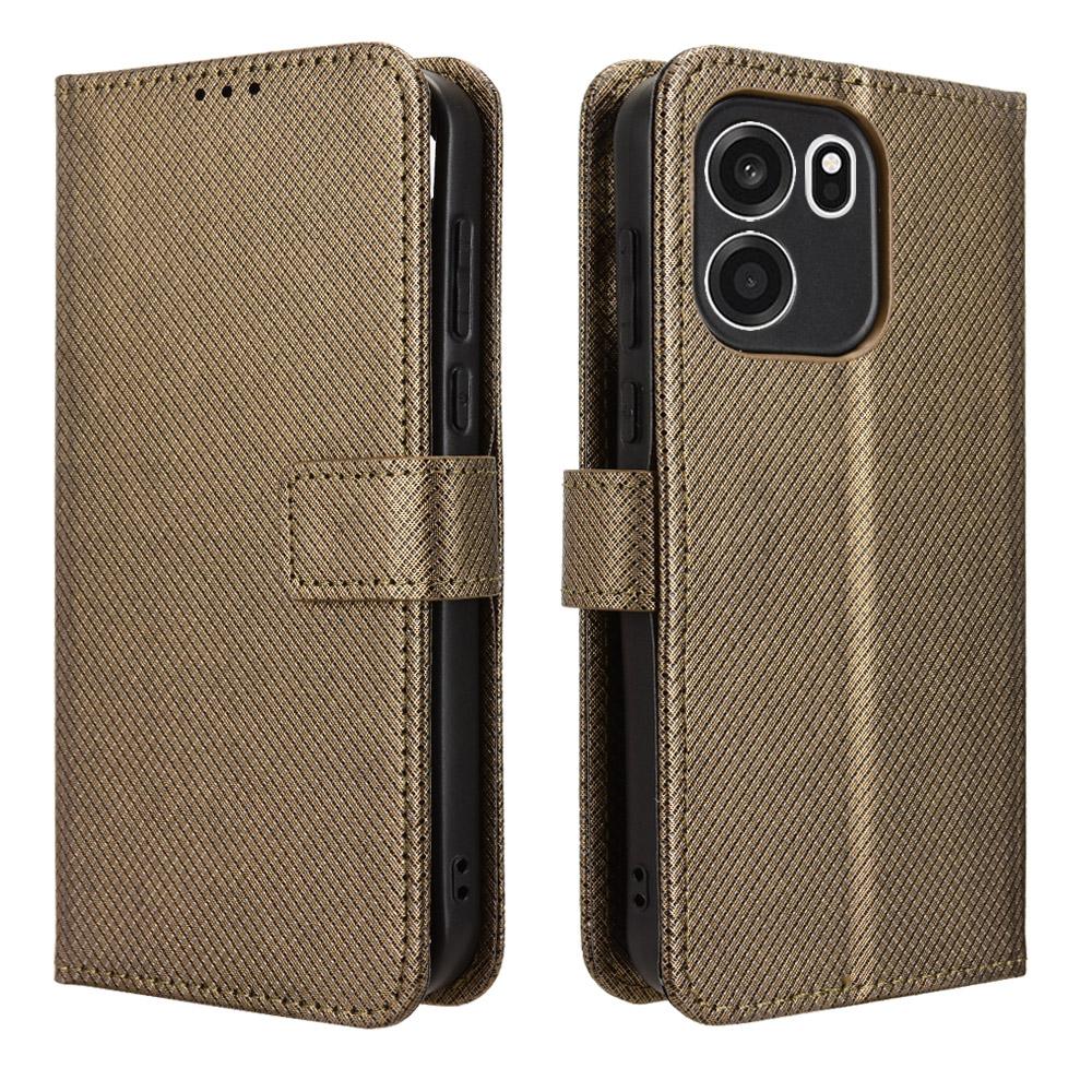 Flip-Hülle für OnePlus Turbo 6V Ledertasche [Flip Vintage Leder] Stoßfest Langlebig Retro Handyhülle