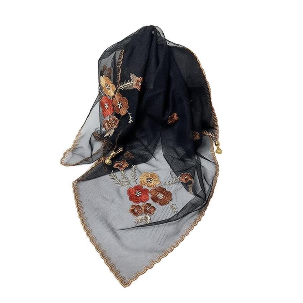 

63x63cm Square Scarf Soft Cotton Women Neckerchief Neck Protection Waist Scarf Women Fashion Style 4