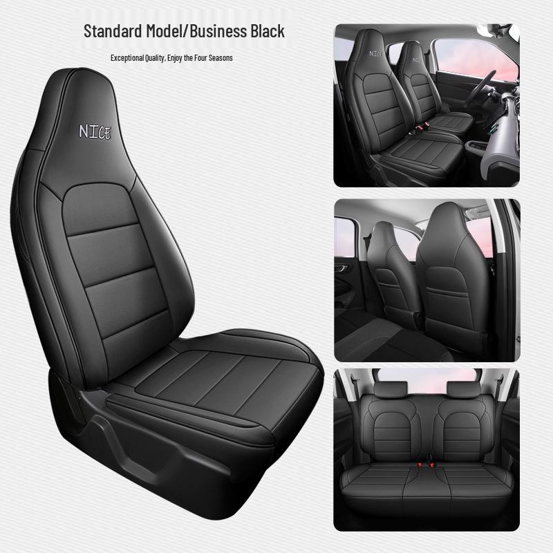 Leapmotor T03 Full Leather Car Seat Cover - All-Season, Universal Fit