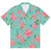 KPop Demon Hunters Abby Saja Boys Button Up Shirt Short Sleeve 3D Print Shirts Men's Beach Hawaiian Island Style Retro Casual Tops