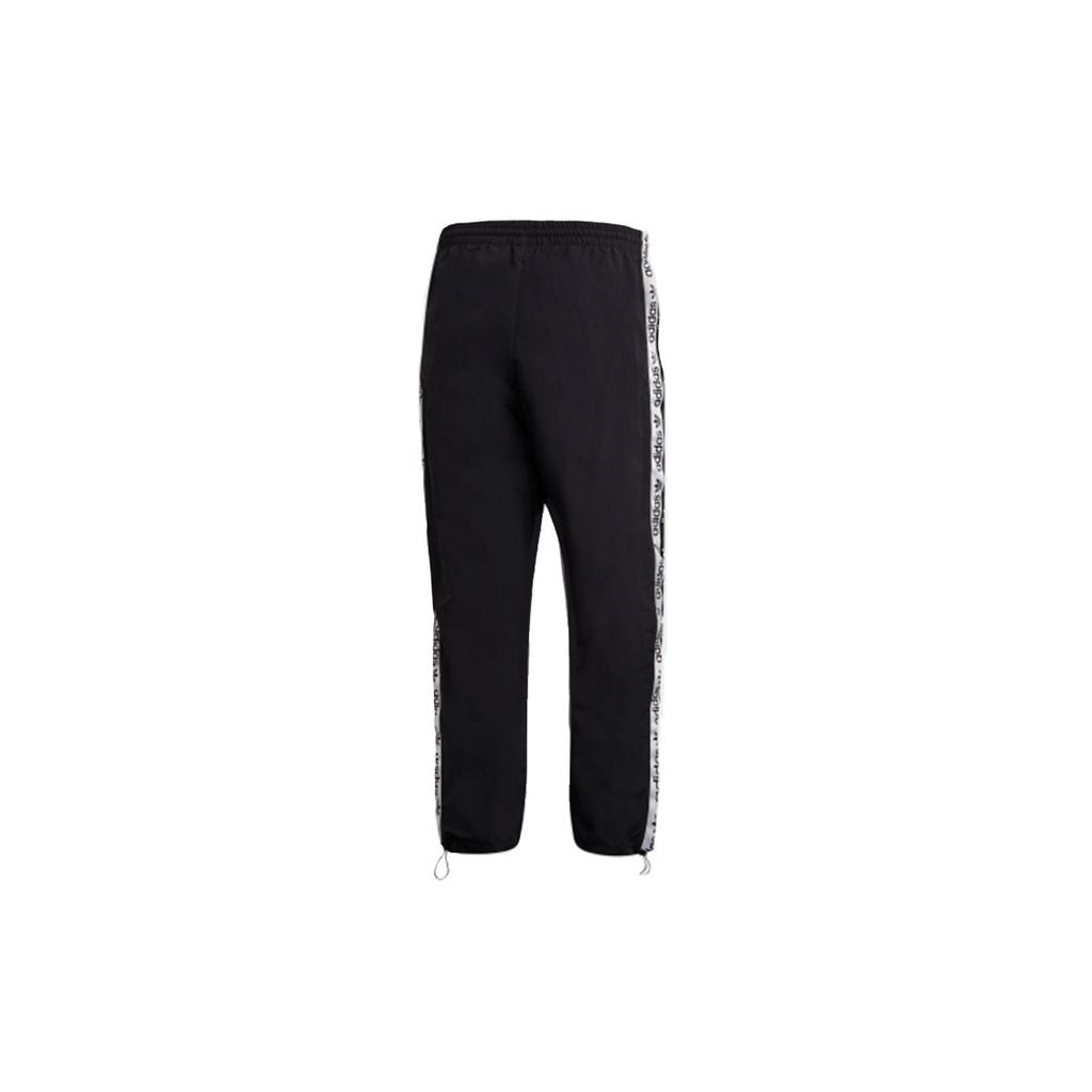adidas Originals Side Logo Sports Casual Trousers Men Black Men's GJ6744