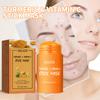 EELHOE Turmeric Clay Masque Stick Facial Cleaning Pores Dirt Acne Blackhead Anti-Acne Remove Skin Care Blackhead Removal Mud Mask