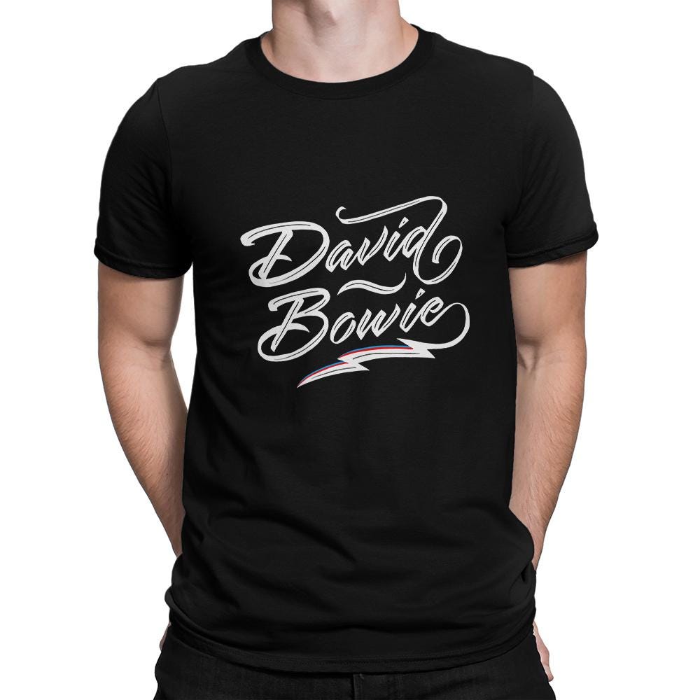 David Bowie T-Shirt, Men's and Women's Sizes