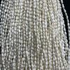1String, White Natural Freshwater Pearls, Handmade Straight Hole Nugget Pearl Beads for Jewelry Making DIY Crafts (Beads 5-6mm, Length 36cm)