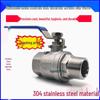 304 Stainless Steel Threaded Ball Valve - Available in 1/2, 3/4, 1, 1.5 Inch Sizes