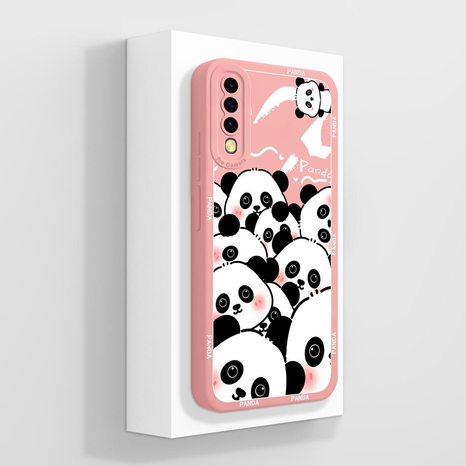 Hot Case For Samsung A50 A51 A52 A53 A54 M53 M54 A71 A72 A73 Lucky Girl Cute Panda Myk Super støtsikker silikon Passende bakdeksel til Samsung Capa