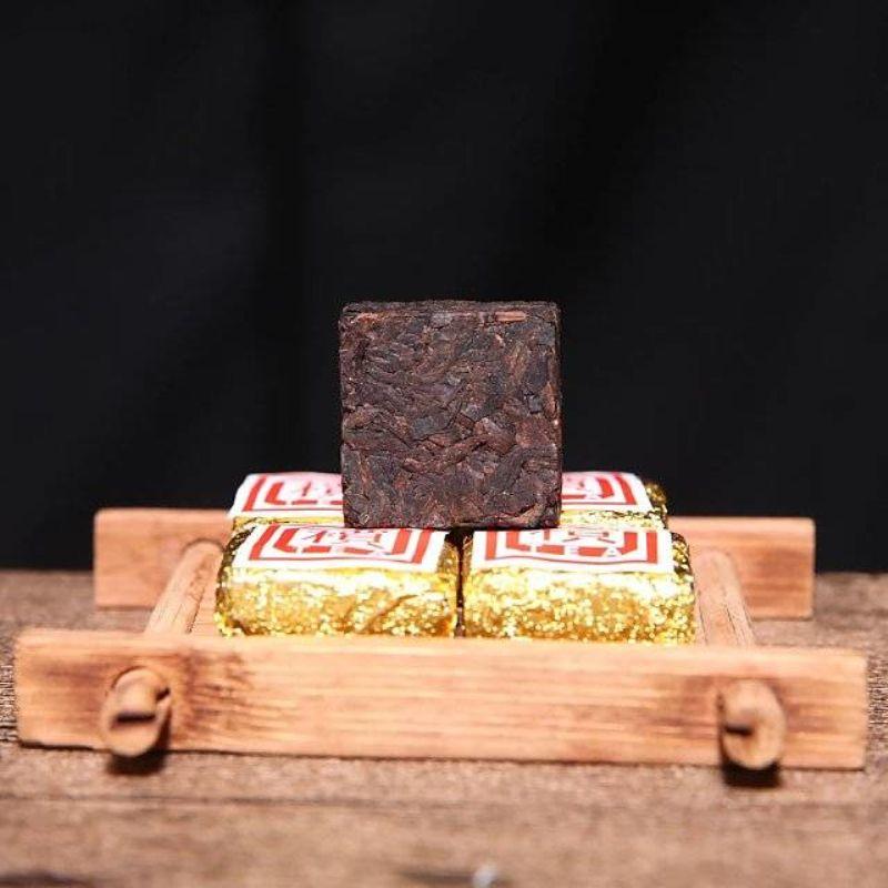 Yunnan Menghai Pu'er Ripe Tea Small Square Bricks