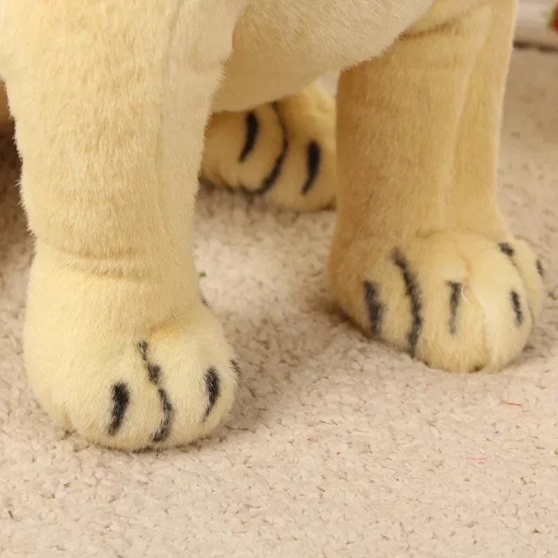 40cm Simulated Animals Lovely Lying Bulldog Shar Pei Dog Car Sofa Bed Throw Pillow Doll Lively Kids Decoration Plush Toys Gift